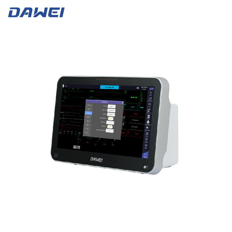 Moniteur de patients atteints de soins intensifs et de CCU multiparamètres